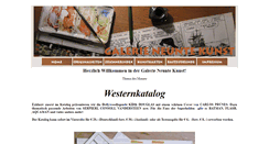 Desktop Screenshot of galerieneuntekunst.com